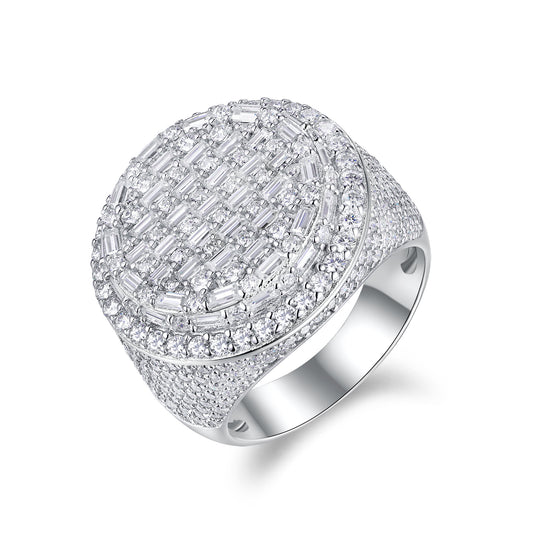 Unrivaled — Men’s Moissanite Ring & Wedding Set in S925 Sterling Silver